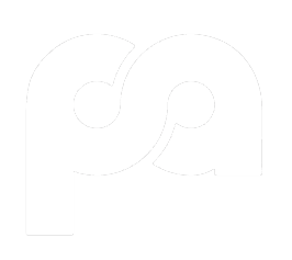 PA Logo White